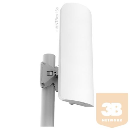 Mikrotik (RB921GS-5HPacD-15S) mANTBox 15s kültéri szektor antenna és router, 1xGbit LAN, 1x SFP, PoE