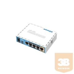   MikroTik RouterBOARD hAP ac lite RB952UI-5AC2ND - Radio access point - 100Mb LAN - 802.11a/b/g/n/ac - Dual Band - DC power