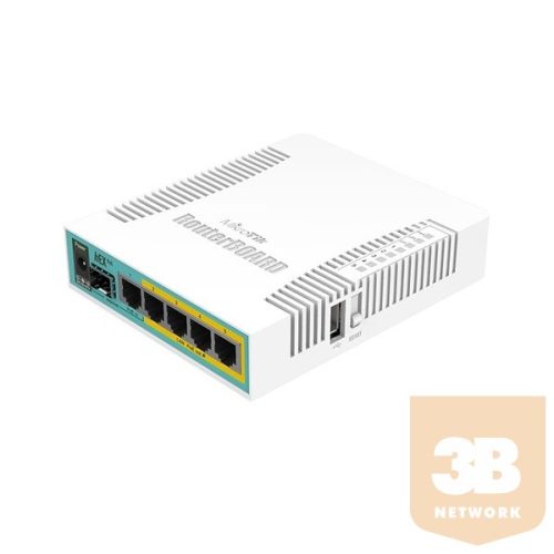 MIKROTIK Vezetékes Router Soho RouterBOARD hEX PoE