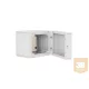Triton RBA-18-AD6 18U magas 19"-os 615mm mély fali rack szekrény, kétrészes