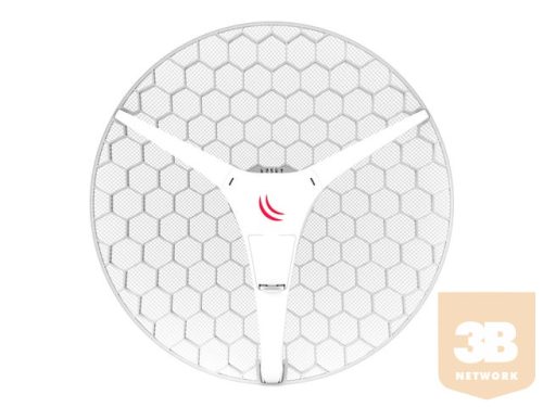 MIKROTIK RBLHG-5HPnD-XL LHG XL HP5 - 5GHz 802.11 a/n wireless dual polarization 27 dBi grid ant