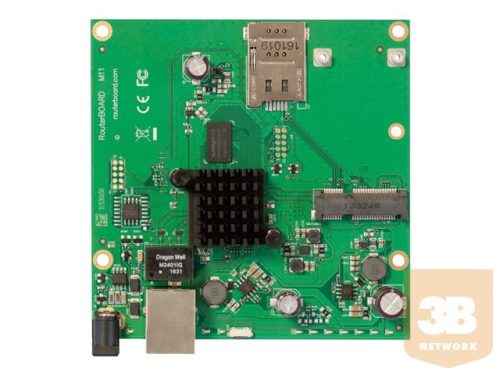 MIKROTIK Router 1x RJ45 1000Mb/s 1x miniPCI-e 1x SIM