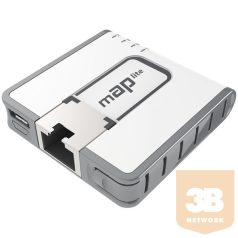  Mikrotik (RBmAPL-2nD) mAP lite Access Point, 1x 10/100, wireless-b/g/n, USB/PoE táp