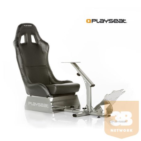 Playseat® Szimulátor cockpit - Evolution Black (Tartó konzolok: kormány,pedál, összecsukható,fekete)