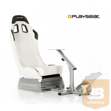 Playseat® Szimulátor cockpit - Evolution White (Tartó konzolok: kormány,pedál, összecsukható, fehér)