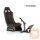 Playseat® Szimulátor cockpit - Evolution Alcantara (Tartó konzolok: kormány, pedál, összecsukható, fekete)