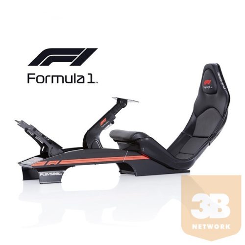 Playseat® Szimulátor cockpit - F1 BLACK (Tartó konzolok: kormány, pedál, fekete)