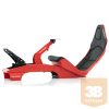 Playseat® Szimulátor cockpit - F1 RED (Tartó konzolok: kormány, pedál, fekete) RF.00046