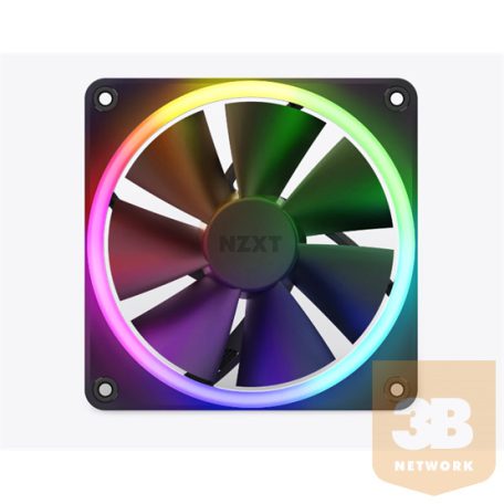 FAN NZXT F120 RGB - 120mm - fekete - RF-R12SF-B1