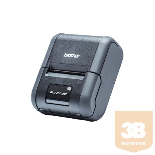 BROTHER Mobil nyomtató (blokk/jegy/dok.) RJ-2030, direkt thermal, 203dpi, Bluetooth/USB, 54mm x 1m, IP54, 32MB