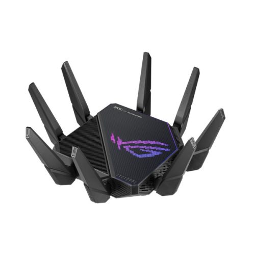 ASUS Wireless Router Tri Band AX11000 1xWAN(2.5Gbps) + 1xWAN/LAN(10Gbps) + 4xLAN(1Gbps) + 2 USB, ROG RAPTURE GT-AX11000