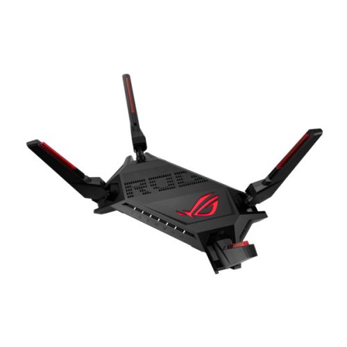 ASUS Wireless Router Dual Band AX6000 1xWAN(2.5Gbps) + 1xWAN/LAN(2.5Gbps) + 4xLAN(1Gbps) + 2 USB, ROG RAPTURE GT-AX6000