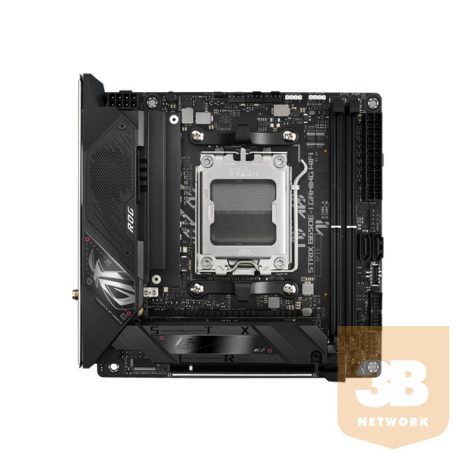Asus Alaplap - AMD ROG STRIX B650E-I GAMING WIFI AM5 (B650, mini-ITX, 2xDDR5 6400+MHz, 2xSATA3, 2x M.2, HDMI+USB)