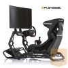 Playseat® Szimulátor cockpit - Sensation Pro Black (Tartó konzolok: kormány, pedál, TV Konzol 55"-ig, fekete)