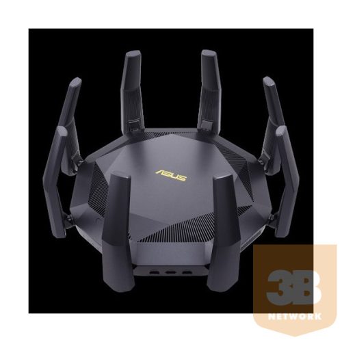 ASUS Wireless Router Dual Band AX6000 1xWAN(10Gbps) + 8xLAN(1000Mbps) + 1xSFP port + 1xUSB, RT-AX89X