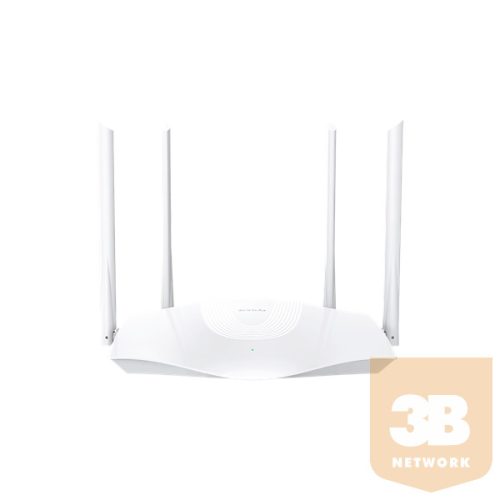 Tenda Router WiFi AX1800 - RX3 (574Mbps 2,4GHz + 1201Mbps 5GHz; 4port 1Gbps, MU-MIMO; 4x6dBi)