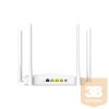 Tenda Router WiFi AX1800 - RX3 (574Mbps 2,4GHz + 1201Mbps 5GHz; 4port 1Gbps, MU-MIMO; 4x6dBi)