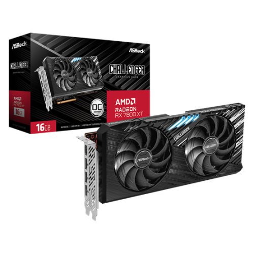 VGA ASRock AMD Radeon RX 7800 XT 16GB GDDR6 - RX 7800 XT Challenger 16G OC