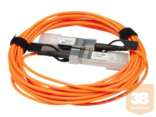 MIKROTIK S+AO0005 10-Gigabit SFP+ Active Optics direct attach cable. 5m