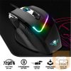 Spirit of Gamer Egér - PRO-M3 RGB (Optikai, 7200DPI, 8 gomb, súlyozható, harisnyázott kábel, fekete) + egérpad