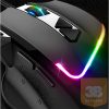 Spirit of Gamer Egér - PRO-M3 RGB (Optikai, 7200DPI, 8 gomb, súlyozható, harisnyázott kábel, fekete) + egérpad