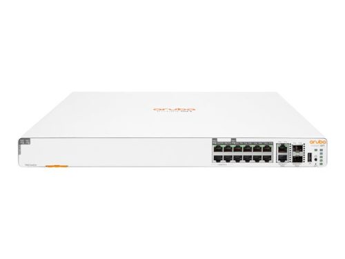 HPE Aruba Instant On 1960 8p 1G CL4 4p SR1G/2.5G CL6 PoE 2p 10GBASE-T 2p SFP+ 480W Switch EU en