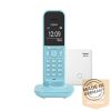 GIGASET ECO DECT Telefon CL390A, legtisztább kék, üzenetrögzítő