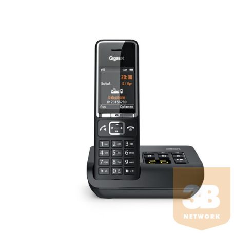 GIGASET ECO DECT Telefon Comfort 550A fekete, üzenetrögzítő