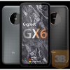 GIGASET GX6 okostelefon, 6,6”, 5G, Bt5.2, NFC, 6/128GB, IP68 víz- és porálló, Dual SIM, Android 12, kivehető akku,szürke