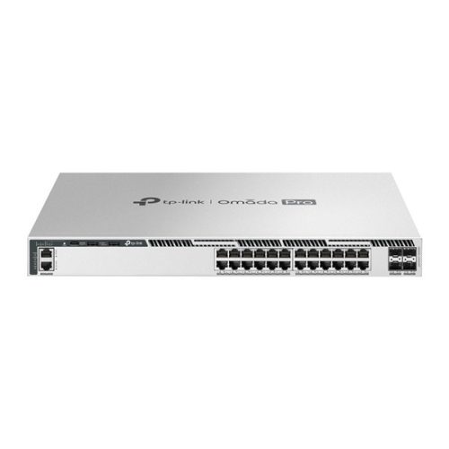 TP-LINK Switch 24x1000Mbps + 4x10Gbps SFP+ Layer3 Rackes Omada Pro, S6500-24G4XF