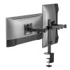 SBOX LCD-352/2-2, DESKTOP MOUNT (2 képernyős rögzítőkar), (17-32", max. 9 kg/monitor, max.VESA: 100x100 mm)