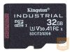 KINGSTON 32GB microSDHC Industrial C10 A1 pSLC Card Single Pack w/o Adapter