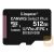 KINGSTON 512GB microSDXC Canvas Select Plus 100R A1 C10 Single Pack w/o ADP