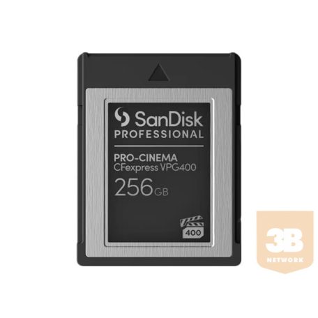 SANDISK Professional PRO-CINEMA 256GB CFexpress VPG400 Type B Card upto 1700MB/s Read 1400MB/s Write