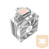 ID-Cooling CPU Cooler - SE-224-XTS ARGB WHITE (28.9dB; max. 118,93 m3/h; 4pin csatlakozó, 4 db heatpipe, 12cm, PWM, LED)