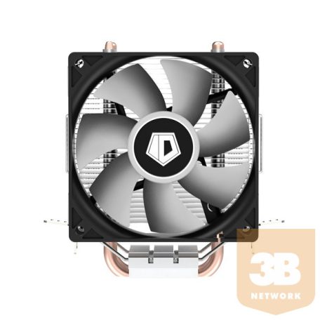 ID-Cooling CPU Cooler - SE-902-SD V2 (23,1dB; max. 63,61 m3/h, 3pin csatlakozó, 2 db heatpipe, 9cm)
