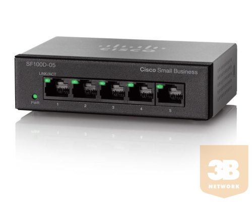 Cisco SF110D-05 5-Port 10/100 Desktop Switch