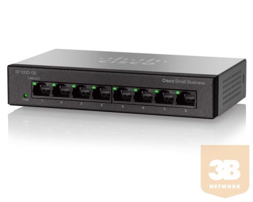 Cisco SF110D-08 8-Port 10/100 Desktop Switch