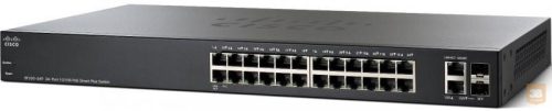 Cisco SF220-24P 24-Port 10/100 PoE Smart Plus Switch