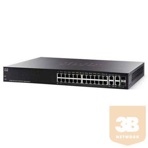 CISCO Switch SF350-24MP-K9 24-port Gigabit POE Managed Switch