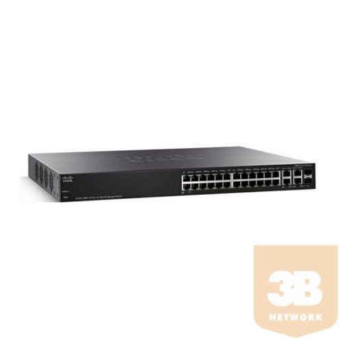 CISCO SF350-24P 24-port 10/100 POE Managed Switch