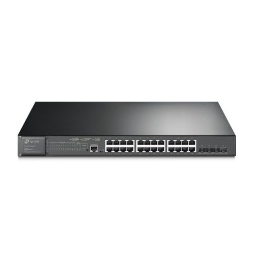 TP-Link Switch Smart - SG3428XMP JetStream™ (24 port 1Gbps PoE+ port; 4 port 10Gbps SFP; 384W; L2/L3/L4)