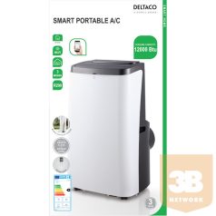   DELTACO SMART HOME SH-AC02 mobil smart klíma, 3,5W, 12000 BTU,  WI-FI, hűt