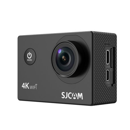 SJCAM Action Camera SJ4000 Air WIFI, black 4K, vízálló tokkal, 2,0 kijelző, 4x digitális zoom, lassított felvétel, 30m