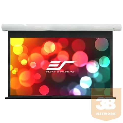 EliteScreens 100" (16:9) motoros fali vászon Saker SK100XHW-E12 (222 x 125 cm, Fehér)