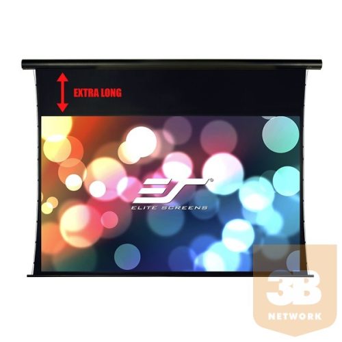 EliteScreens 150" (16:9) motoros fali vászon Saker Tab SKT150UHW2-E24 (332 x 187 cm, Fekete, Oldalfeszített)