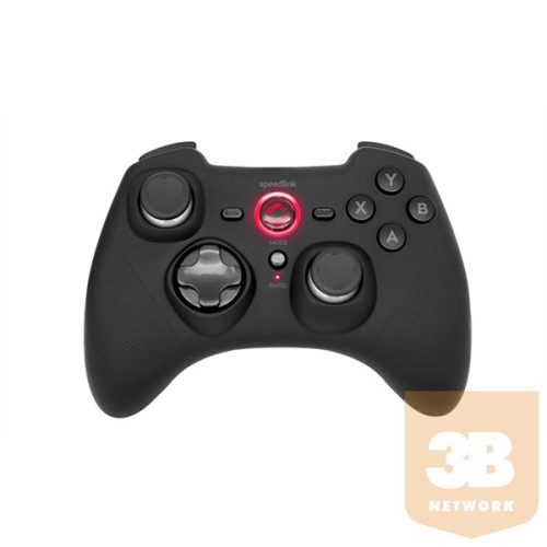 Speedlink SL-650110-BK RAIT Gamepad, vezetéknélküli - PC/PS3/Switch, fekete