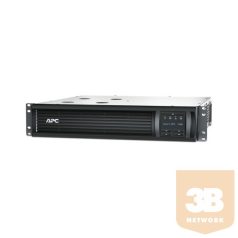   APC szünetmentes tápegység SMT1500RMI2UC (4 IEC13) 1500VA (1000 W) LCD 230V, LINE-INTERACTIVE szünetmentes tápegység, rack(2U)/torony