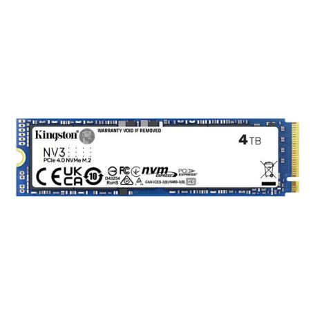 KINGSTON 4TB NV3 M.2 2280 NVMe SSD