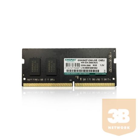 KINGMAX NB Memória DDR4 8GB 2666MHz, 1.2V, CL19